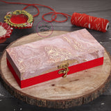 Marble pattern Thermal Laminated Cash Box for Gifting - Pink