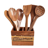 Wooden Cutlery 6 Pcs