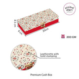 Rugged pattern Thermal Laminated Cash Box for Gifting - Multicolor