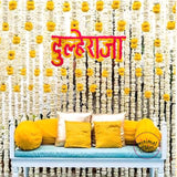 Dulheraja/Groom MDF decorative banner for decoration in marriage/wedding
