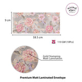 Rose Pink matt laminated premium shagun envelopes multicolor