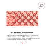 Brocade Pattern Premium Shagun Envelopes - Multicolor
