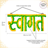 Swaagat MDF decorative banner for decoration in marriage/wedding